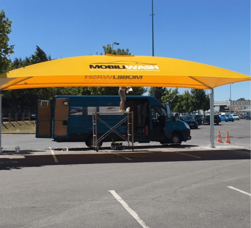 Abri-Expert pour votre station de lavage auto