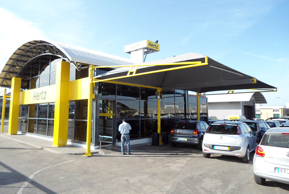 Abris entreprises et parking