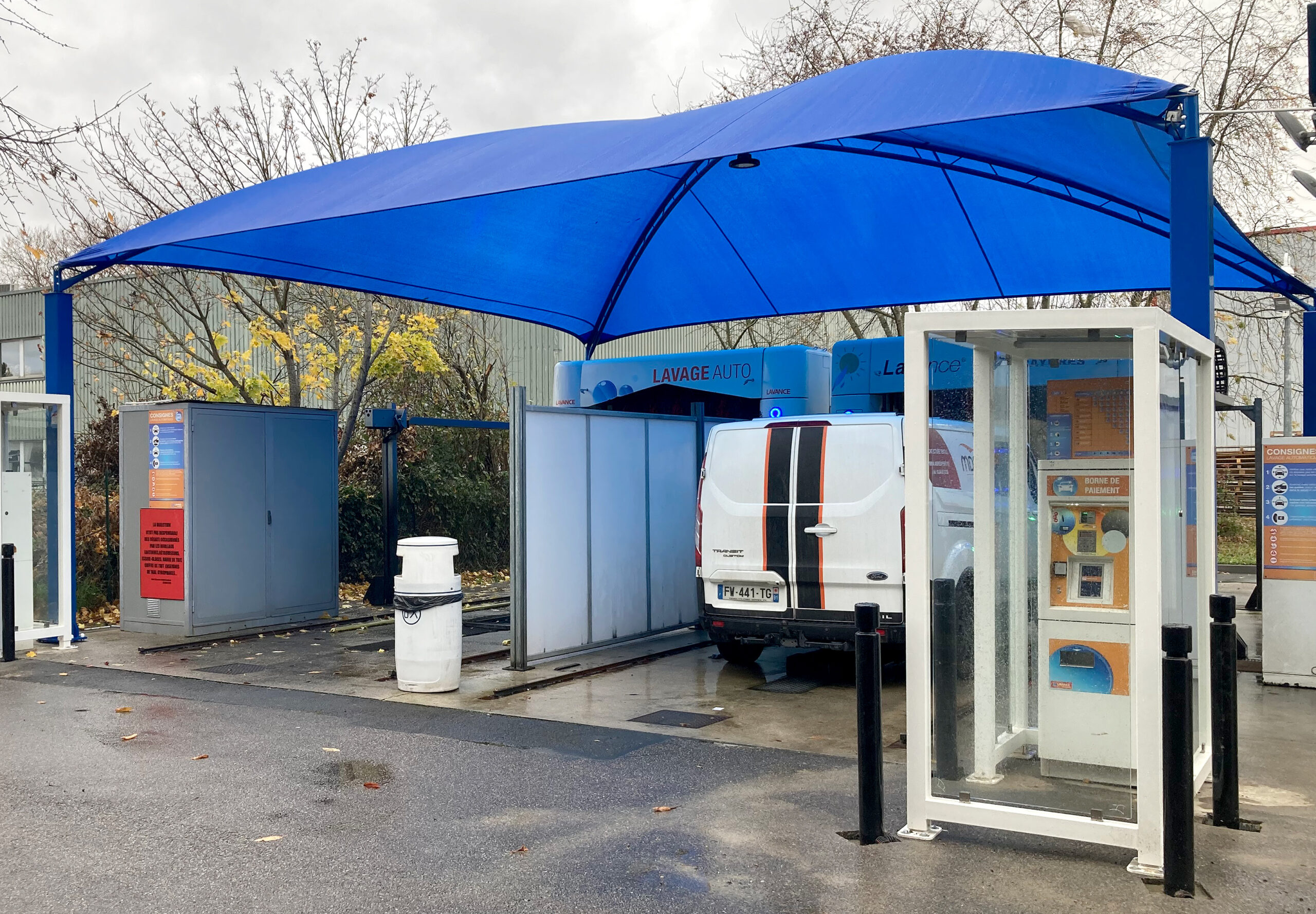 Abris Lavage auto