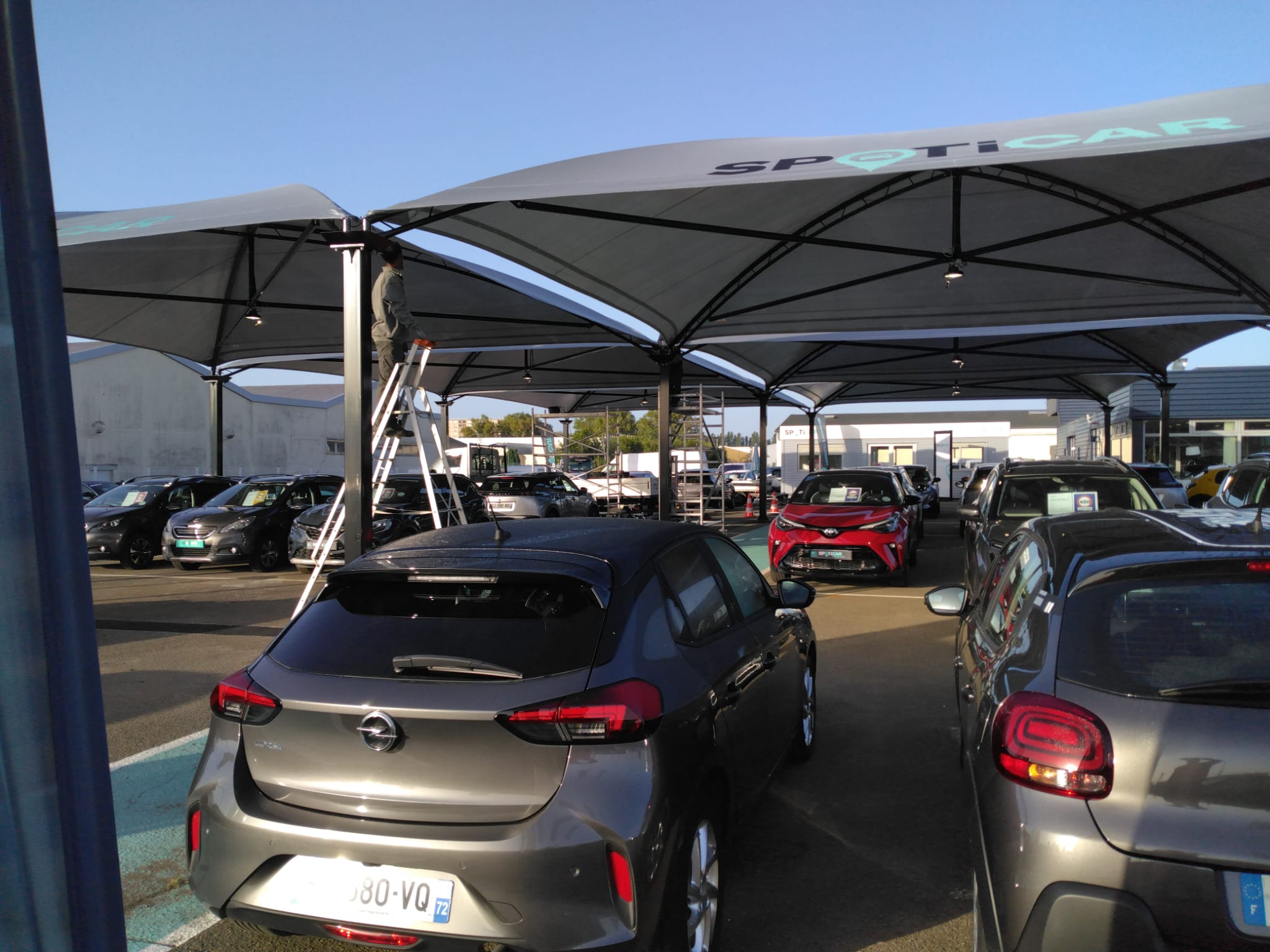 L’abri pour l’automobile