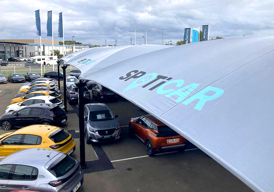 Ombrière de parking
