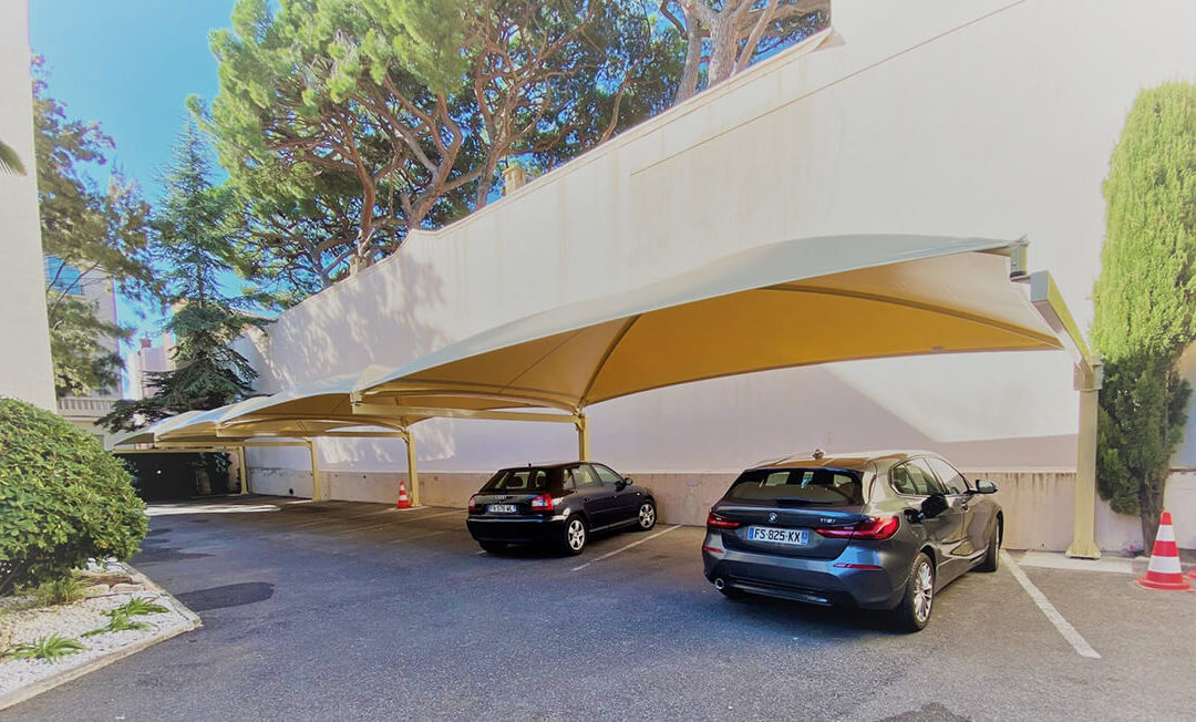 Aménagement Parking: 4 Abris