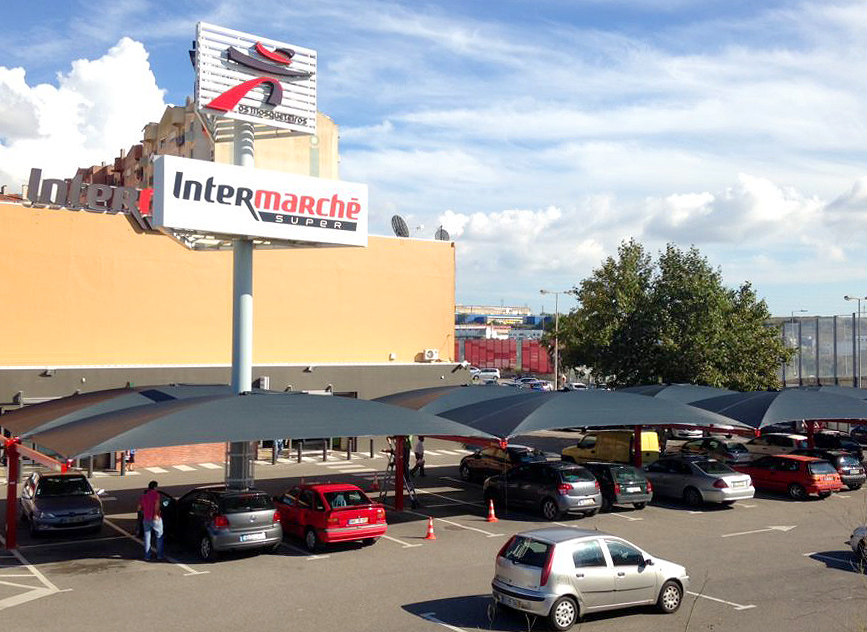 Parking intermarché