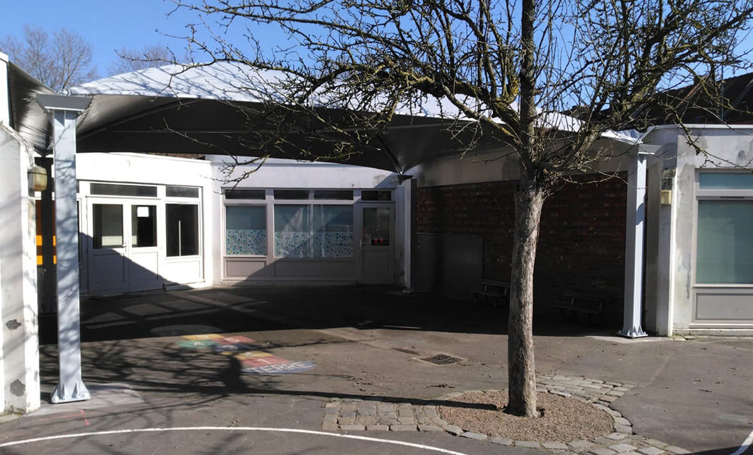 Jonction bâtiments: École Roubaix