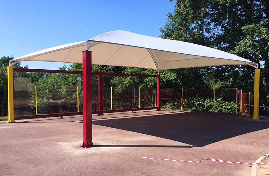 Modèle standard abri en toile