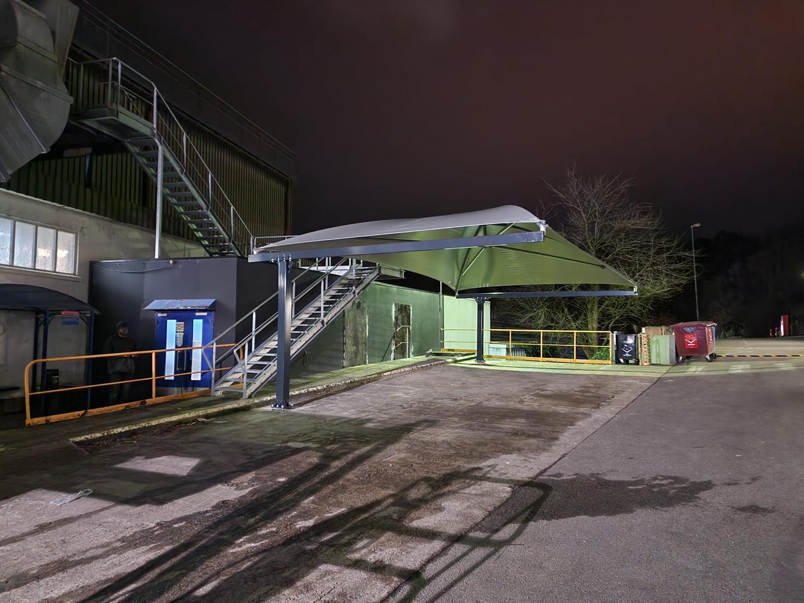 Ombrière de parking